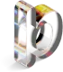 Melihsub glassy letters